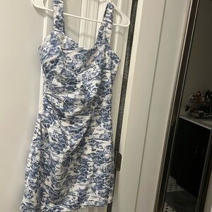 NWT Abercrombie Linen Blend Mini dress. Size Medium. NEVER WORN, NEW WITH TAGS!!